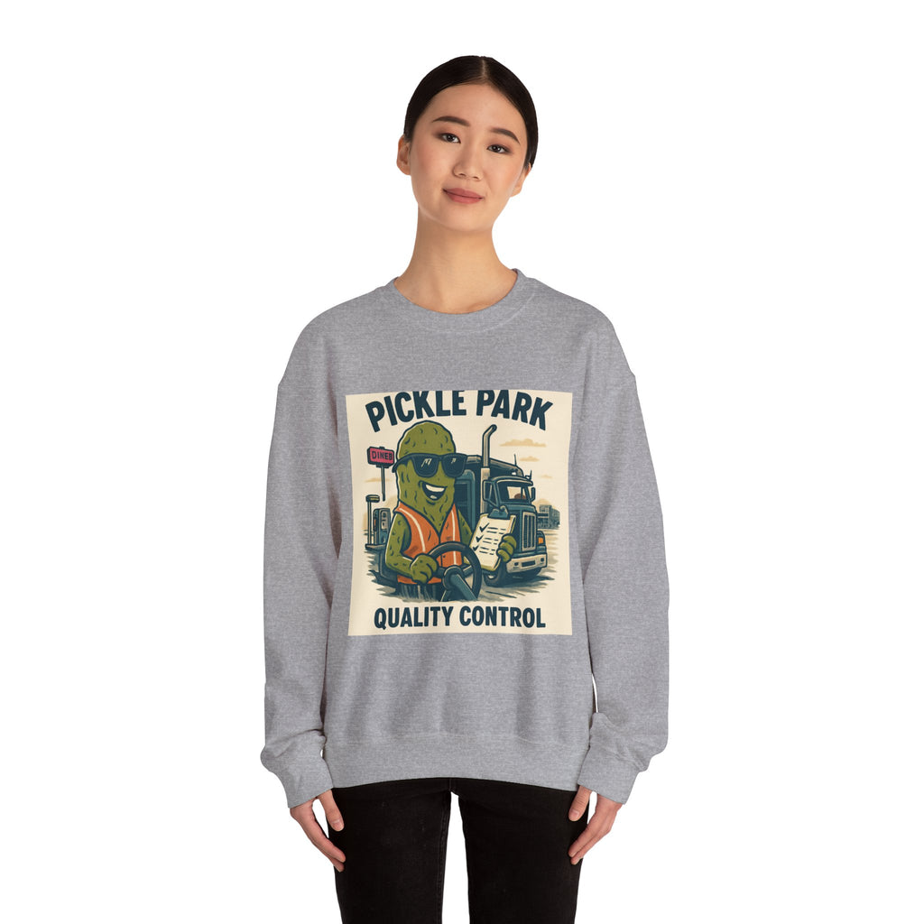 Sweatshirt — Pickle Park "Quality Control" Crewneck