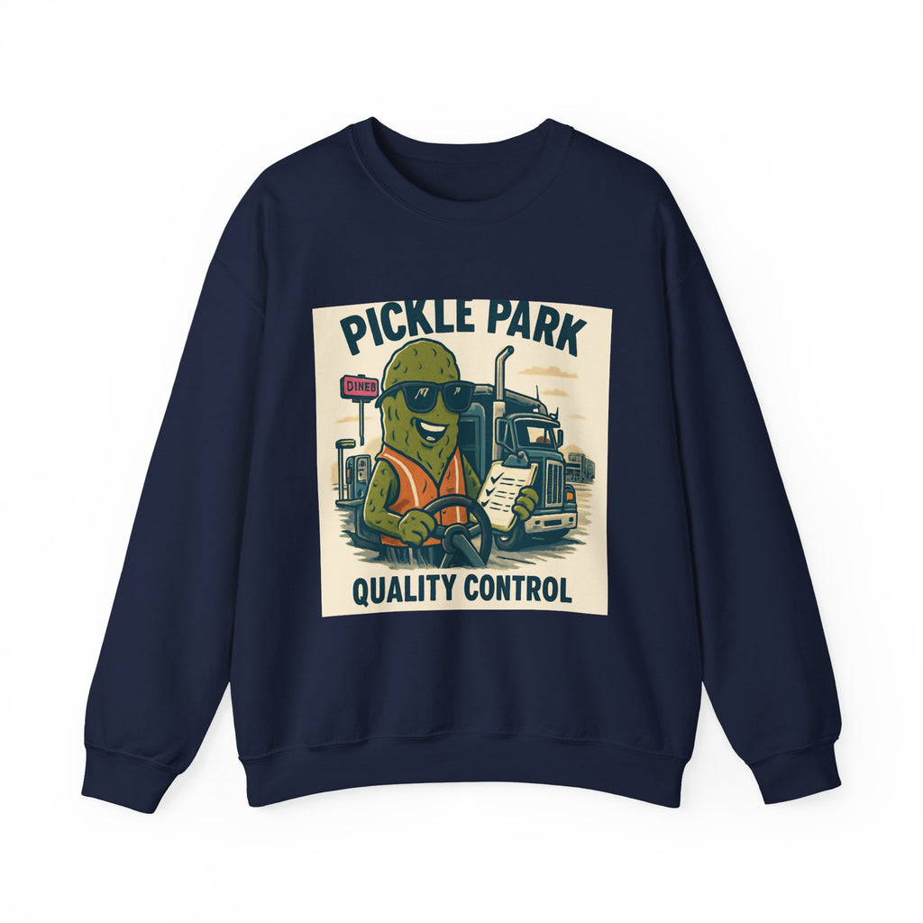 Sweatshirt — Pickle Park "Quality Control" Crewneck