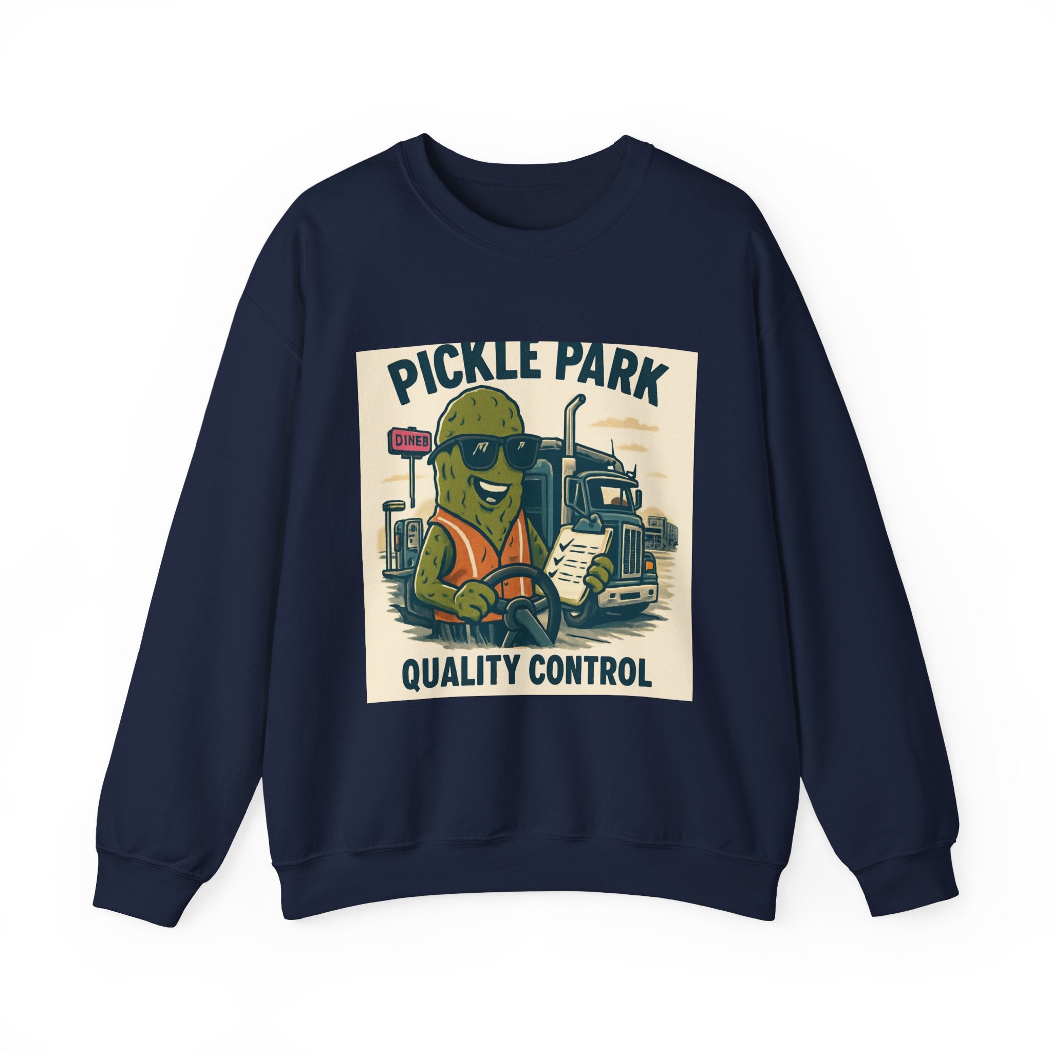 Sweatshirt — Pickle Park "Quality Control" Crewneck