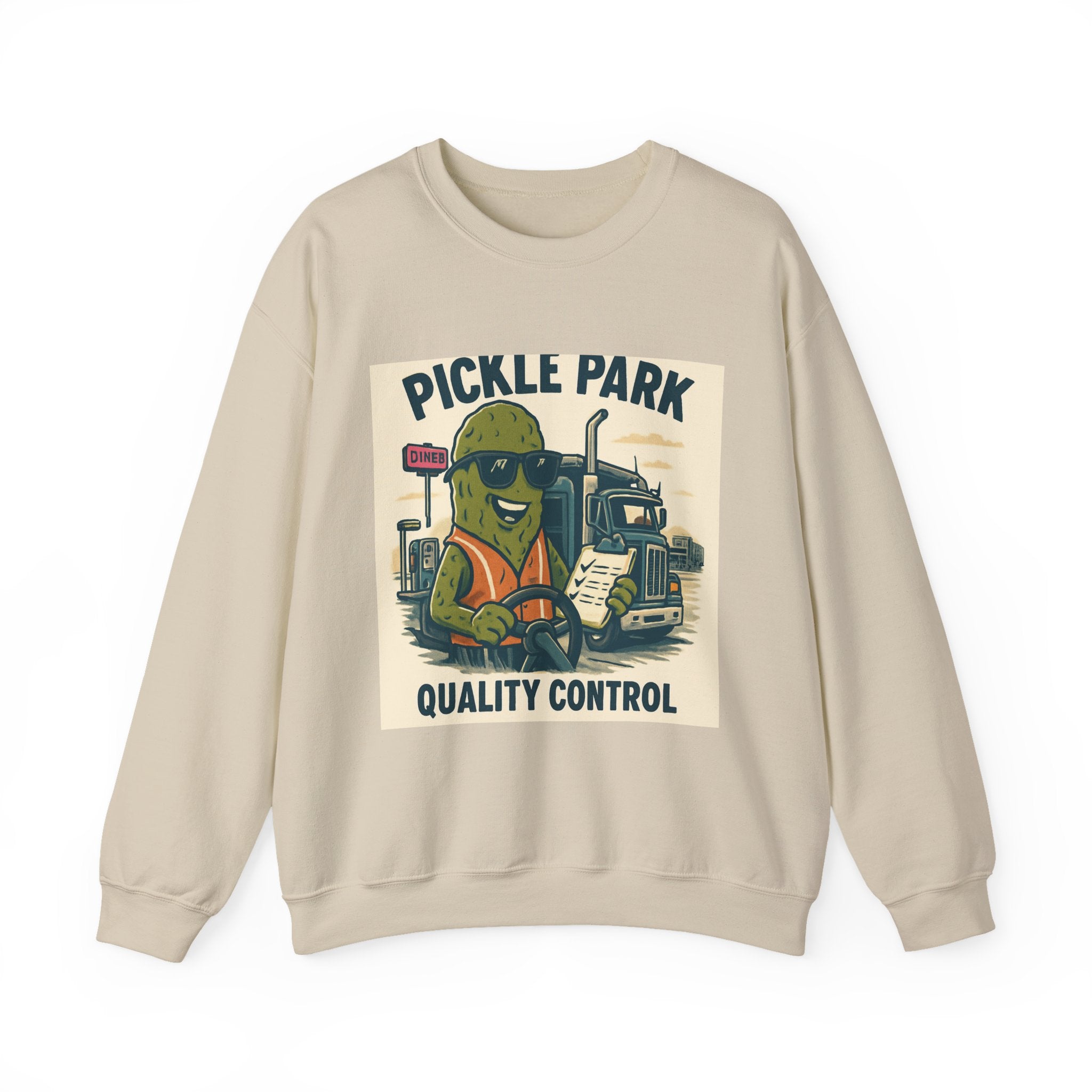 Sweatshirt — Pickle Park "Quality Control" Crewneck