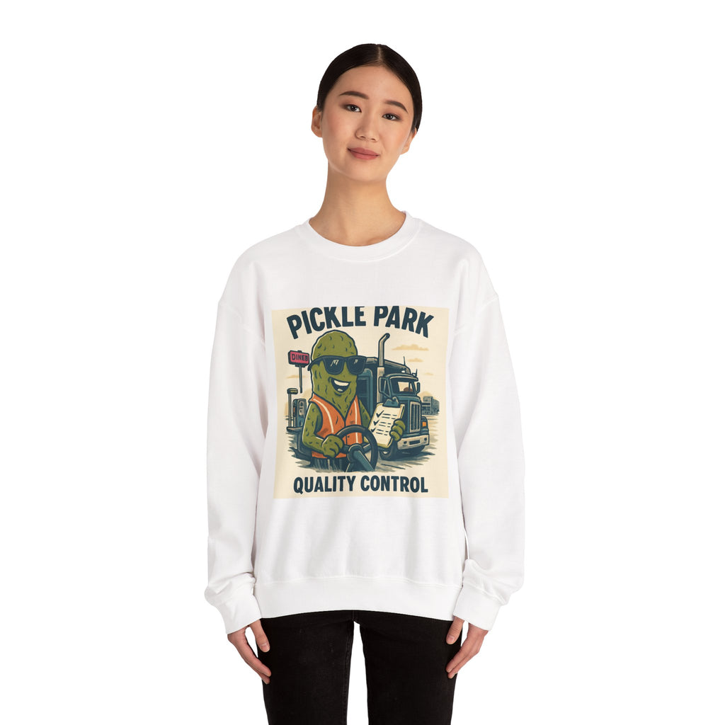 Sweatshirt — Pickle Park "Quality Control" Crewneck