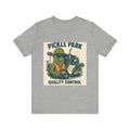 Pickle Park "Quality Control" Tee — Funny Pickle Trucker Graphic Shirt
