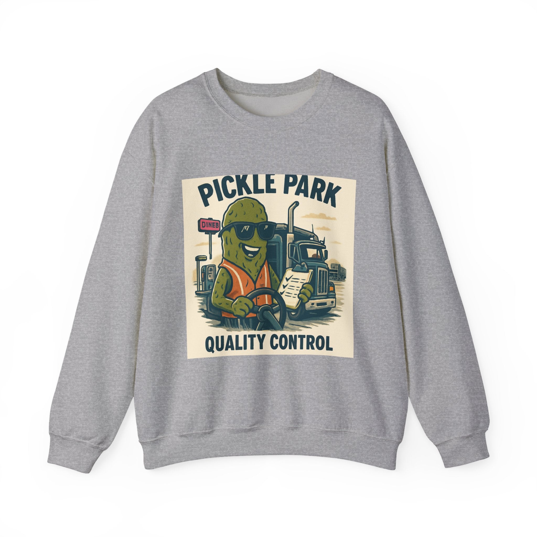 Sweatshirt — Pickle Park "Quality Control" Crewneck