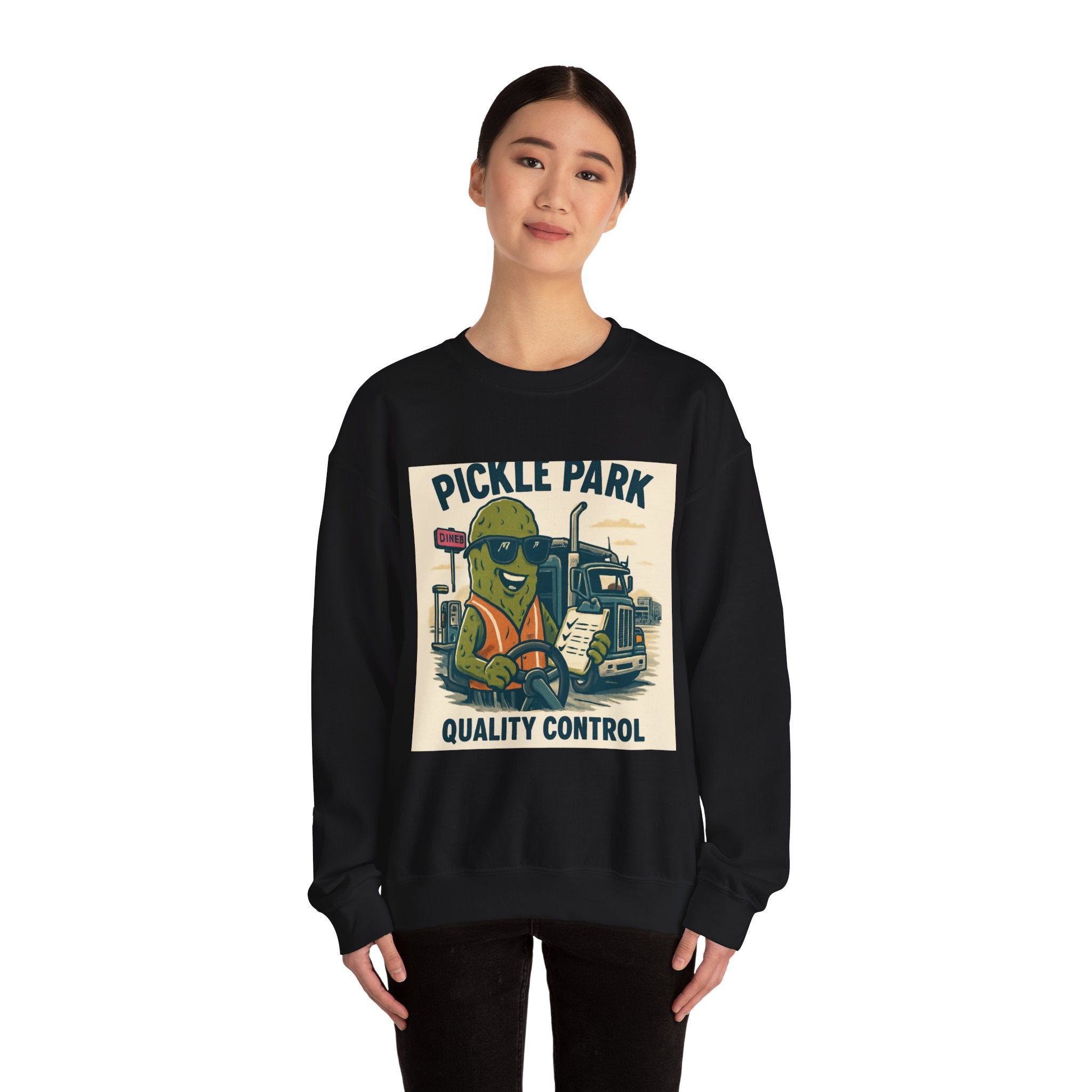 Sweatshirt — Pickle Park "Quality Control" Crewneck