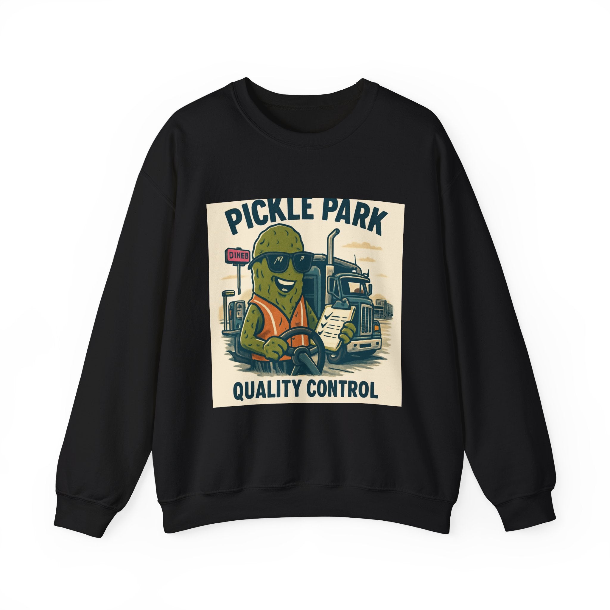 Sweatshirt — Pickle Park "Quality Control" Crewneck