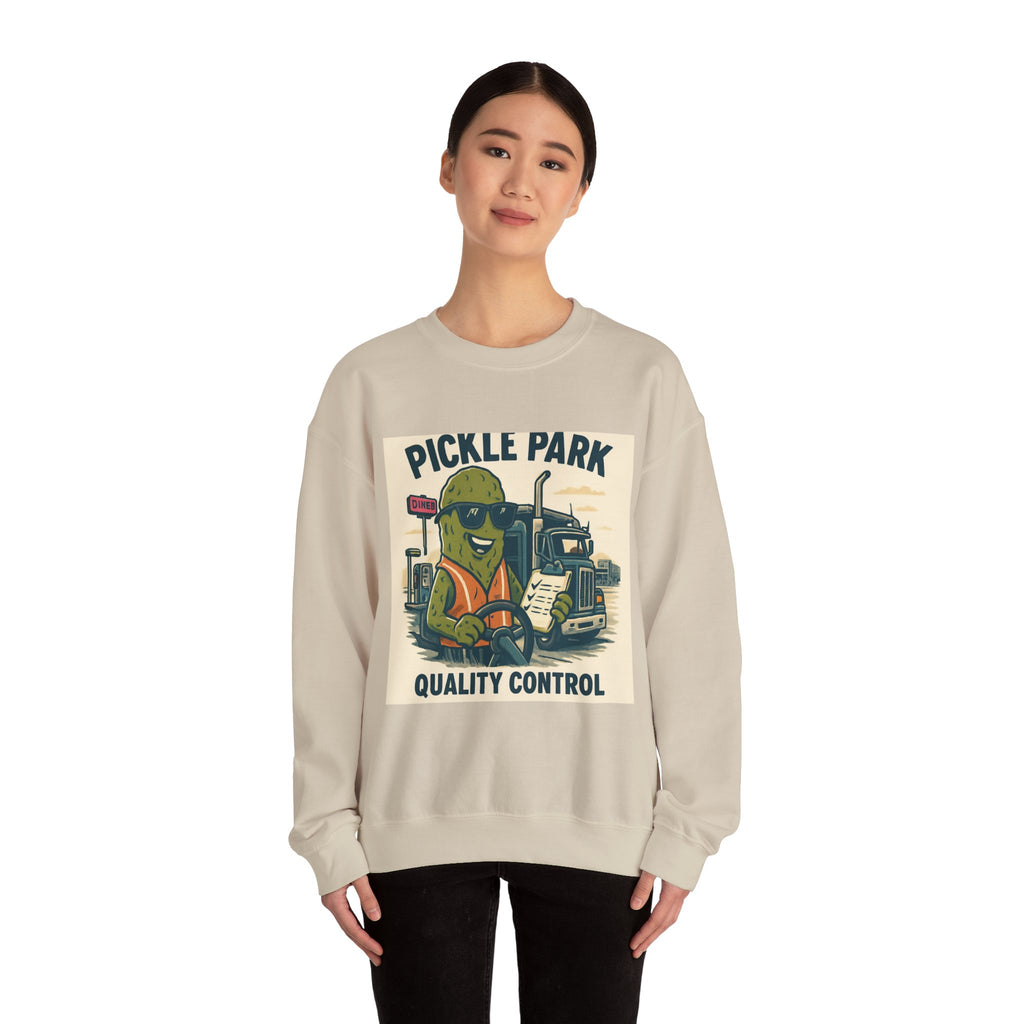 Sweatshirt — Pickle Park "Quality Control" Crewneck