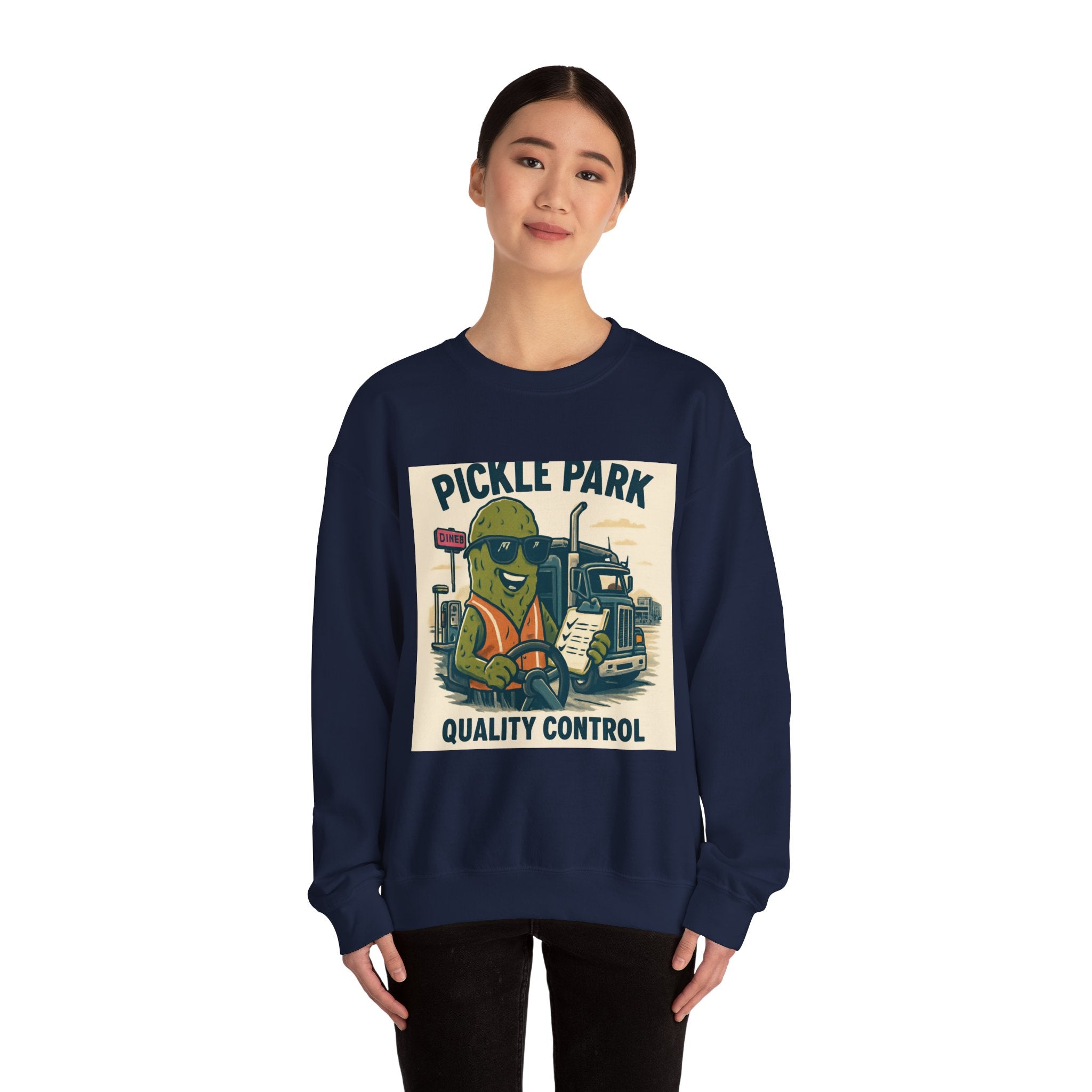 Sweatshirt — Pickle Park "Quality Control" Crewneck